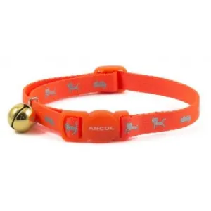 Ancol Reflective Hi Vis Cat Safety Collar with Bell