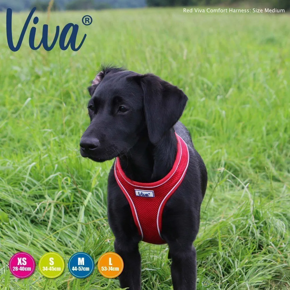 Ancol Viva Large Red Comfort Mesh Dog Harness