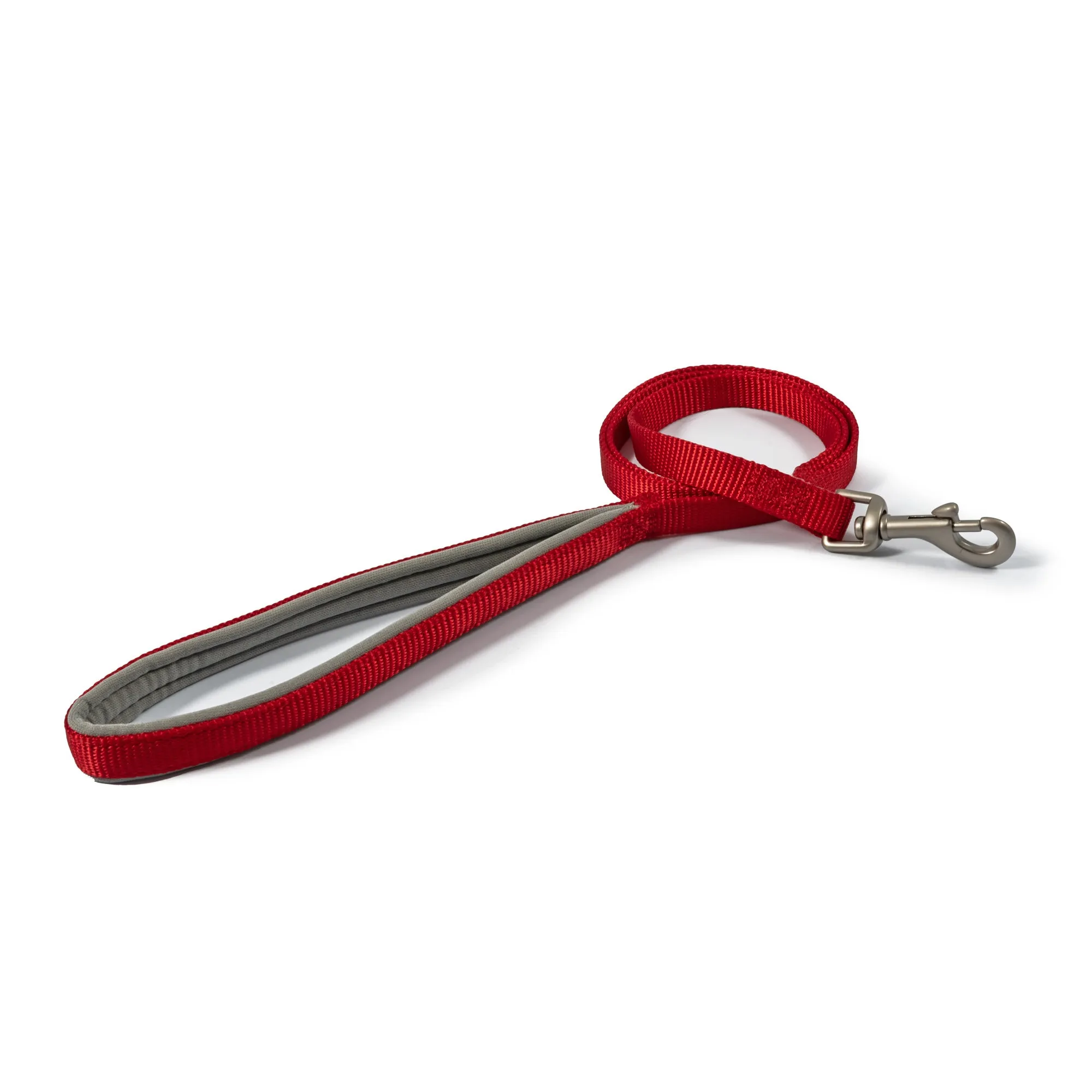 Ancol Viva Padded Snap Lead Red 12mm 1 m