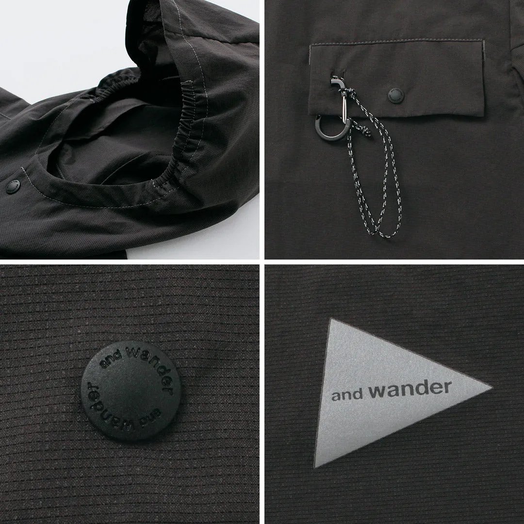 AND WANDER / Dry Breathable Hoodie