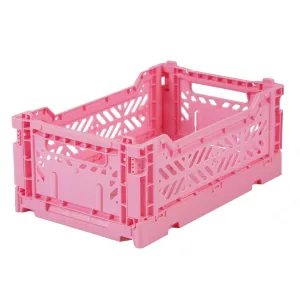 AyKasa Folding Crate - Baby Pink