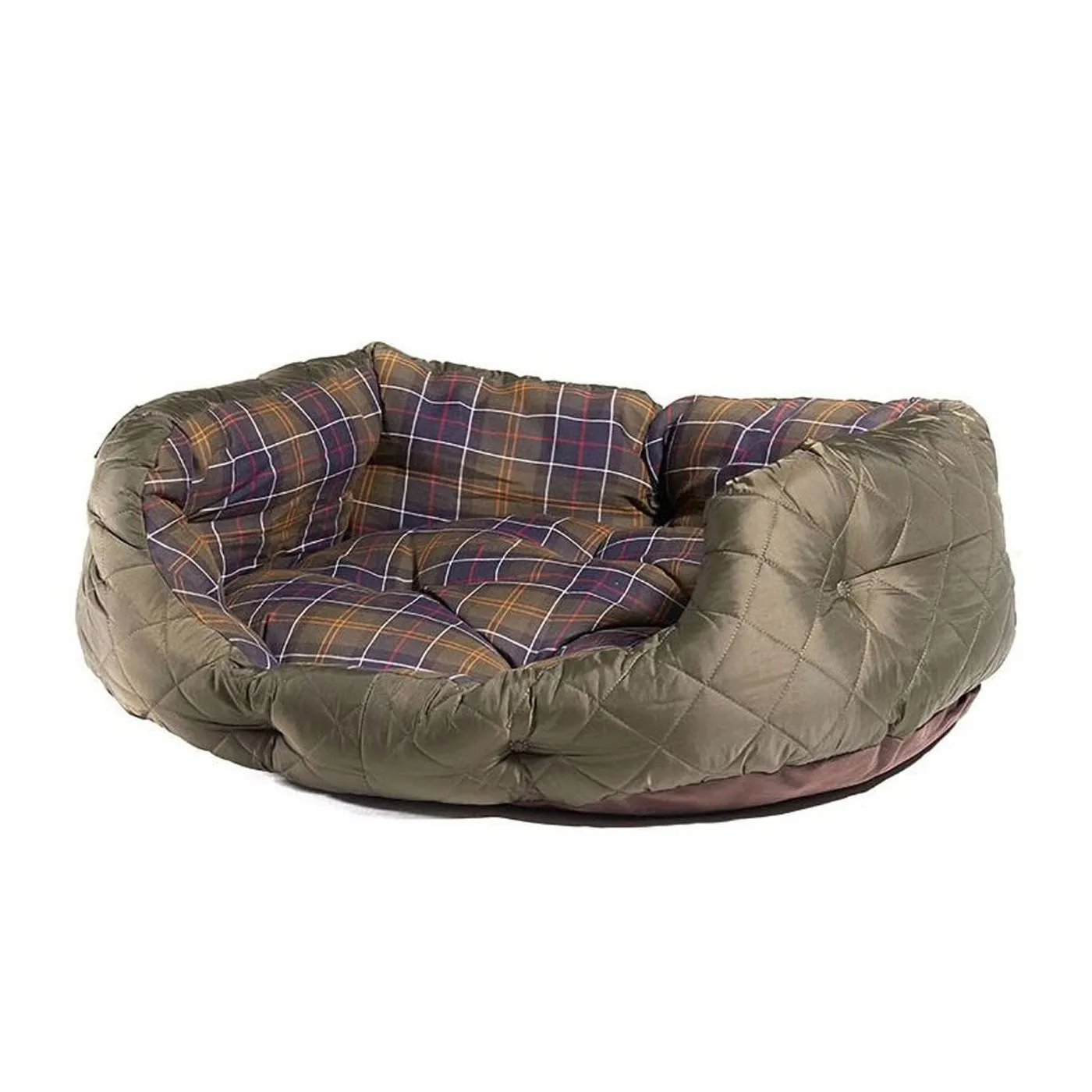 Barbour Quilted Dog Bed