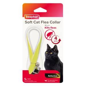 Beaphar | Cat Flea Collar | Soft  Reflective Yellow