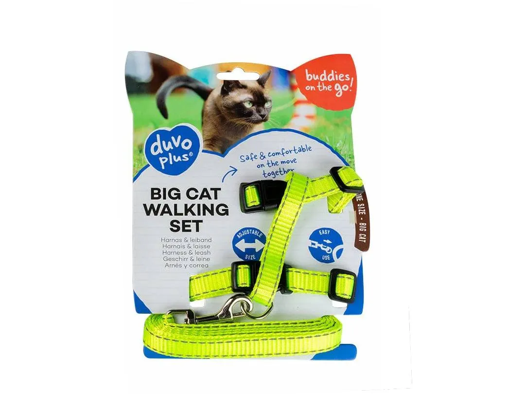 BIG CAT WALKING SET REFLECTIVE UNI 30-50cm / 12mm - 125cm