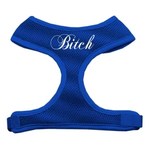 Bitch Soft Mesh Harnesses Blue Small