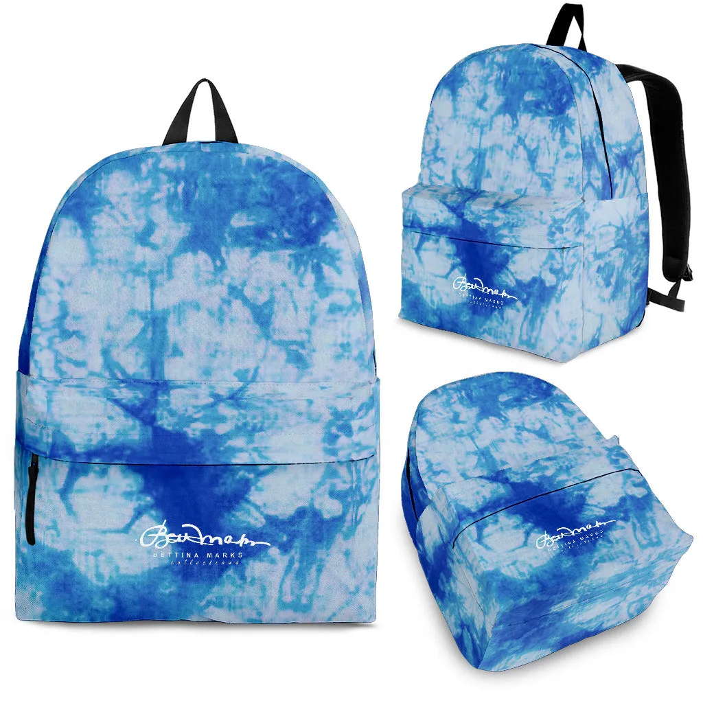 Blue Tie Dye Back Pack