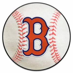 Boston Red Sox Baseball Rug - 27in. Diameter