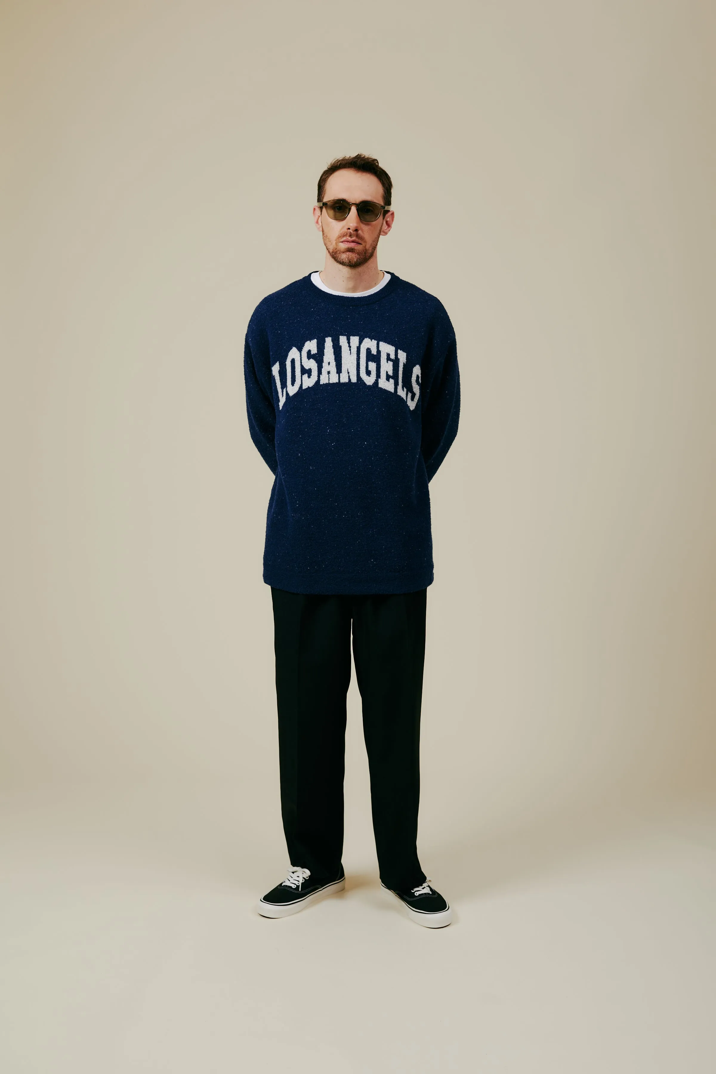 Boucle Crewneck Knit（LOSANGELS）