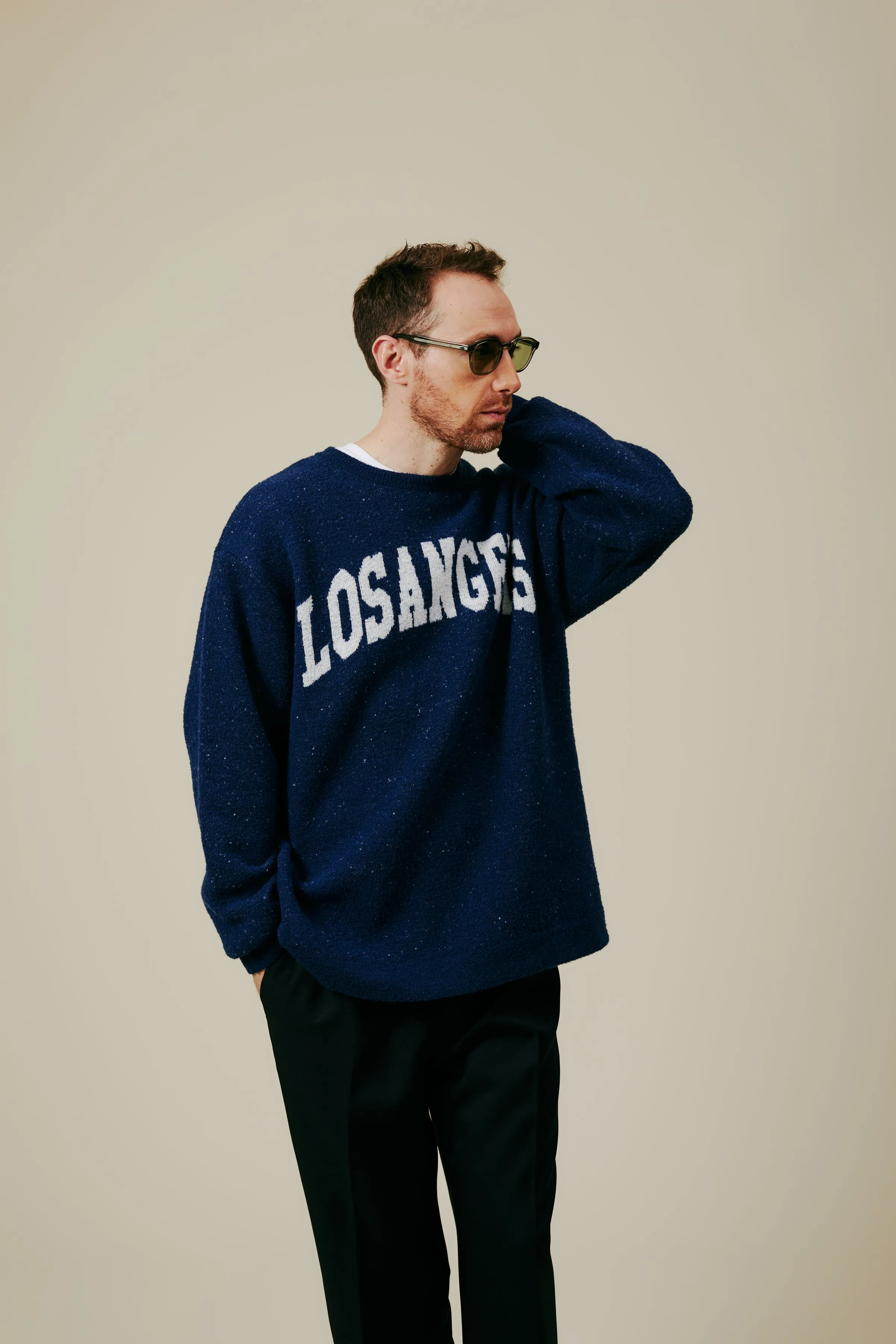 Boucle Crewneck Knit（LOSANGELS）