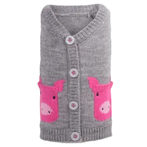 Cardigan Sweater | Piglet