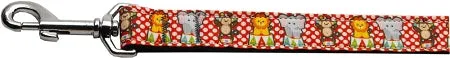 Circus Smirkus Nylon Dog Leash 5-8 Inch Wide 4ft Long