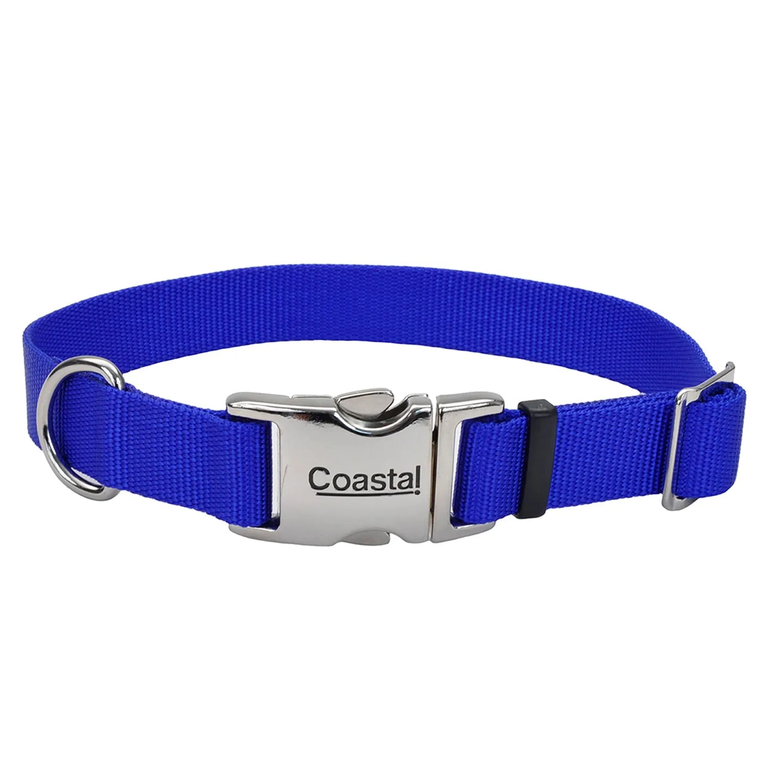 Coastal Adjustable Dog Collar with Metal Buckle