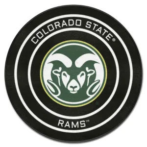 Colorado State Hockey Puck Rug - 27in. Diameter