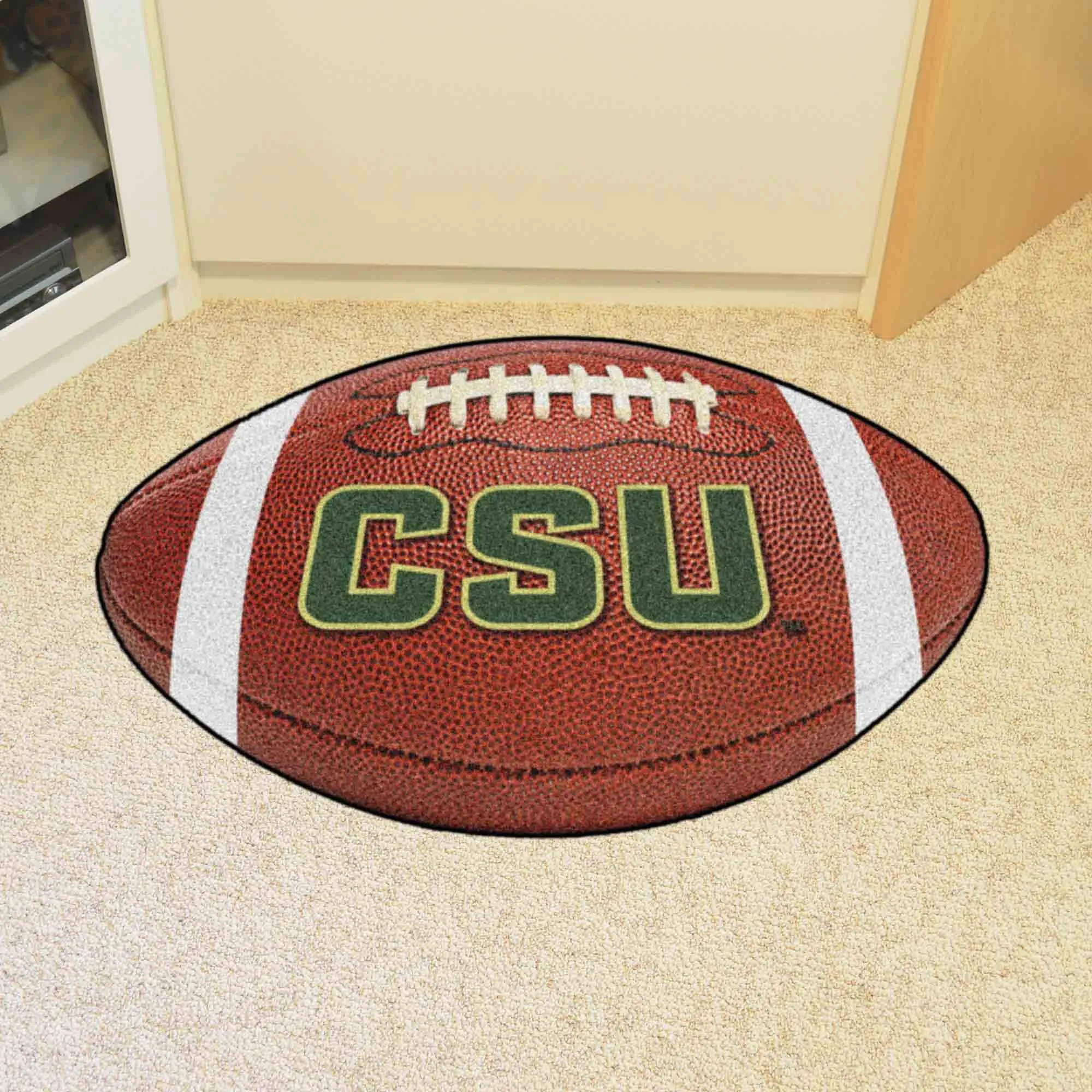 Colorado State Rams Football Rug - 20.5in. x 32.5in.