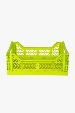 Colorful Foldable Storage Medium Crates