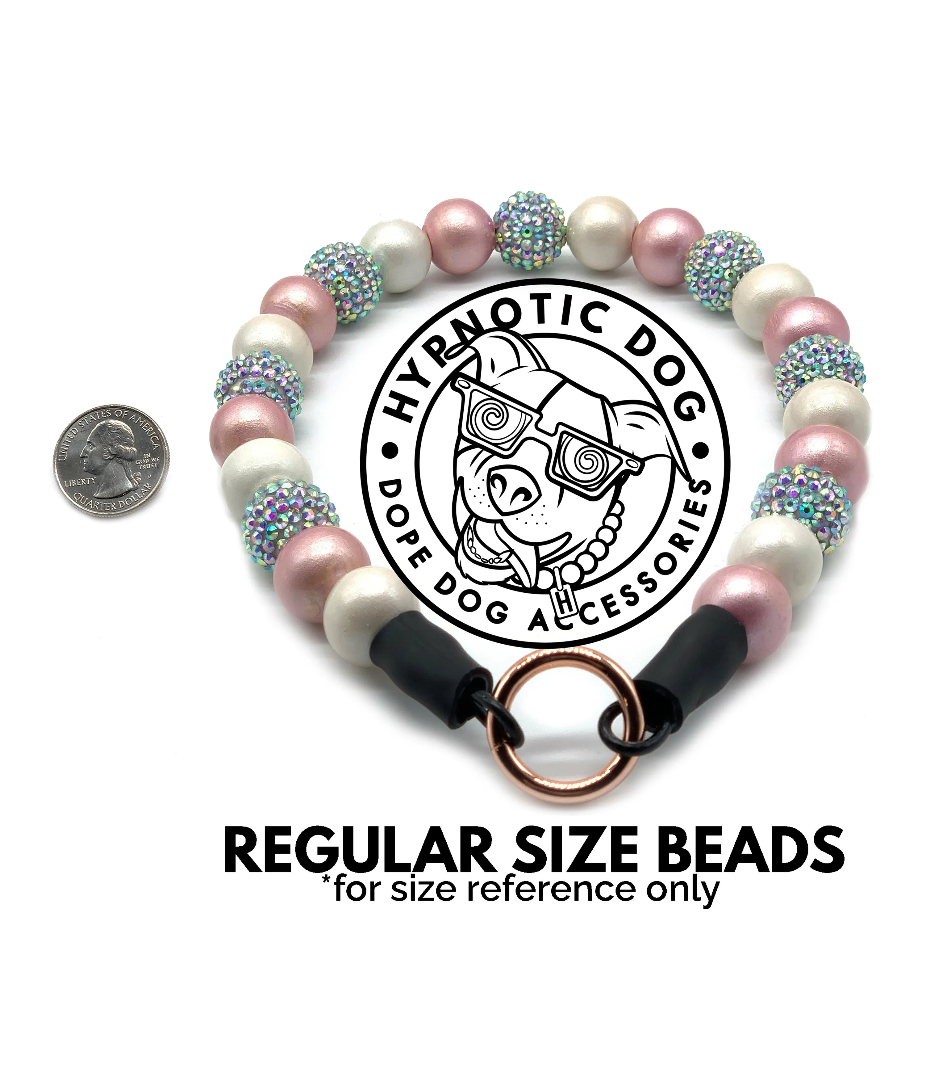 Cotton Candy Shine Bead Collar - SALE