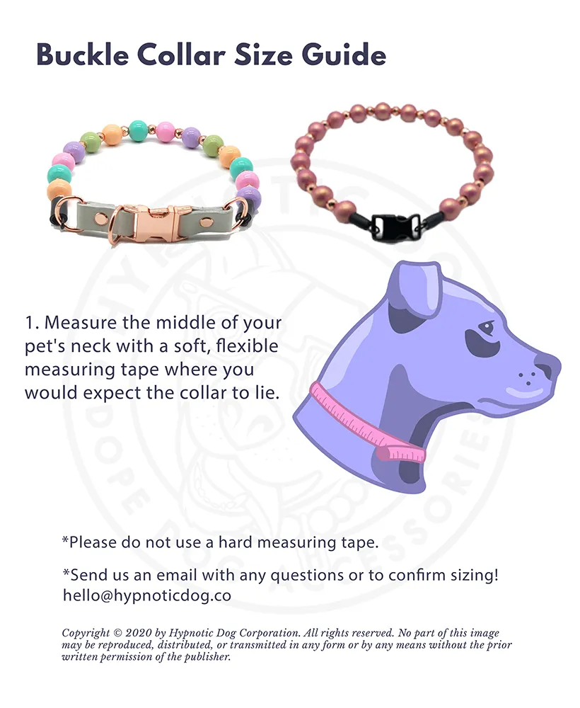 Cotton Candy Shine Bead Collar - SALE