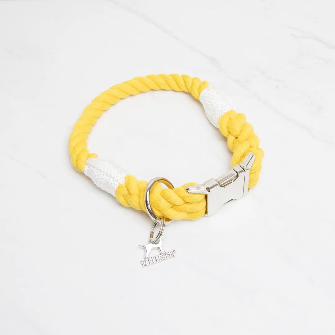 Cotton Rope Buckle Collar