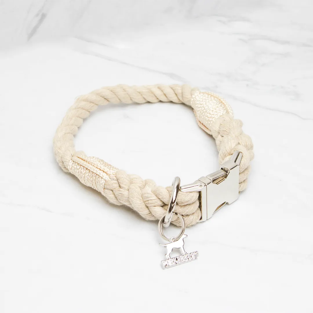 Cotton Rope Buckle Collar