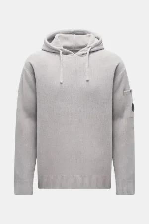 C.P. COMPANY Chenille Hoodie Grey