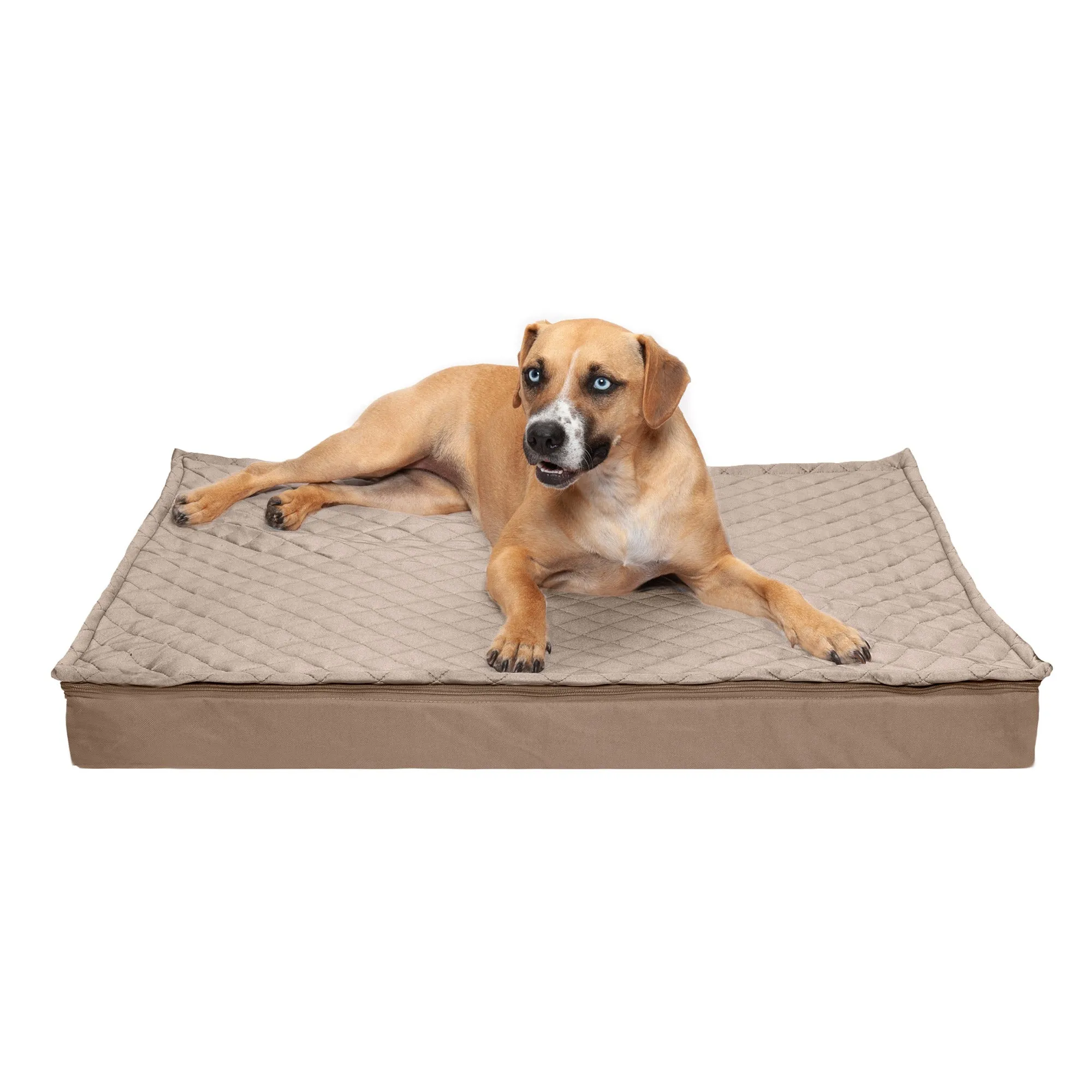 Deluxe Mattress Dog Bed - Indoor/Outdoor Quilt Top Convertible