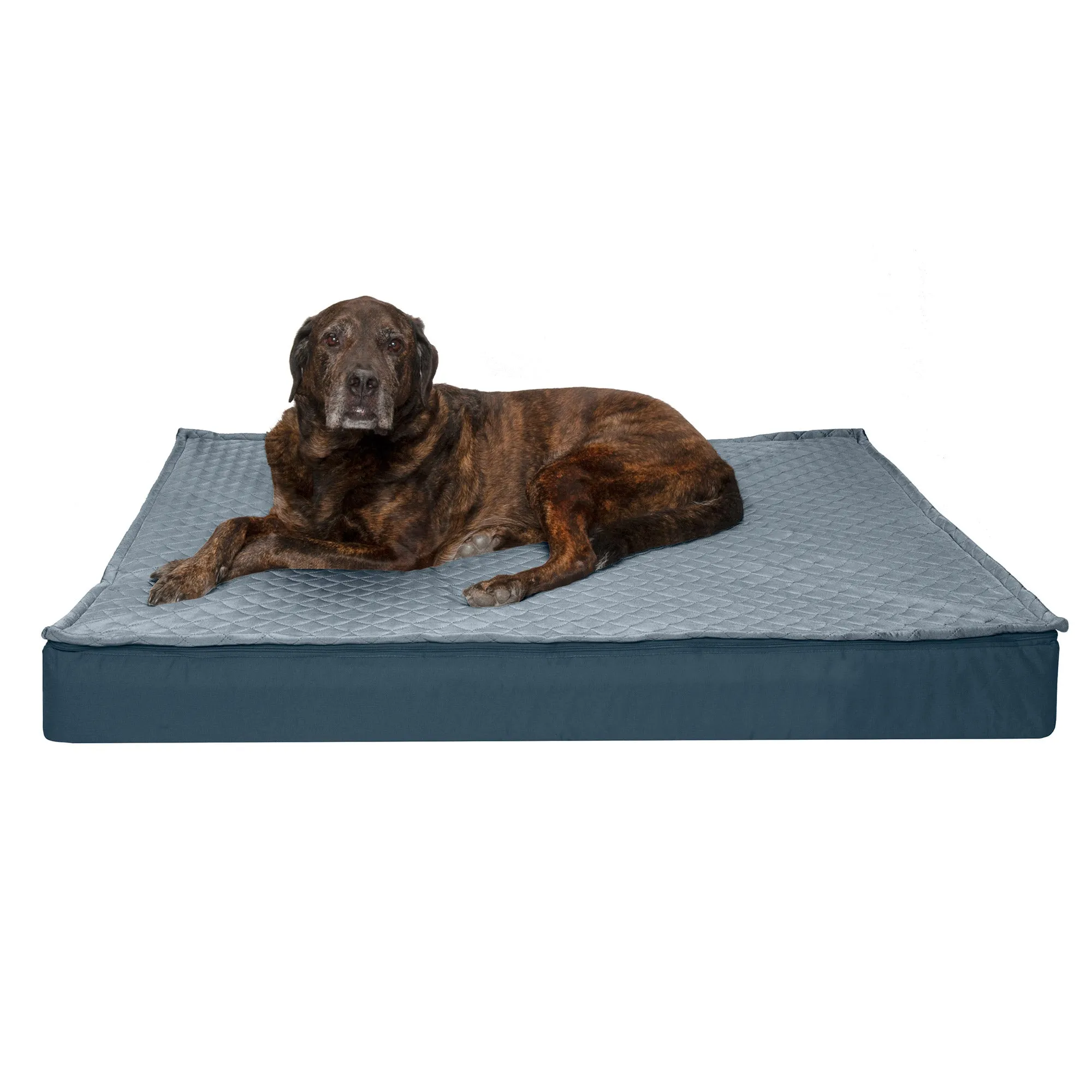 Deluxe Mattress Dog Bed - Indoor/Outdoor Quilt Top Convertible