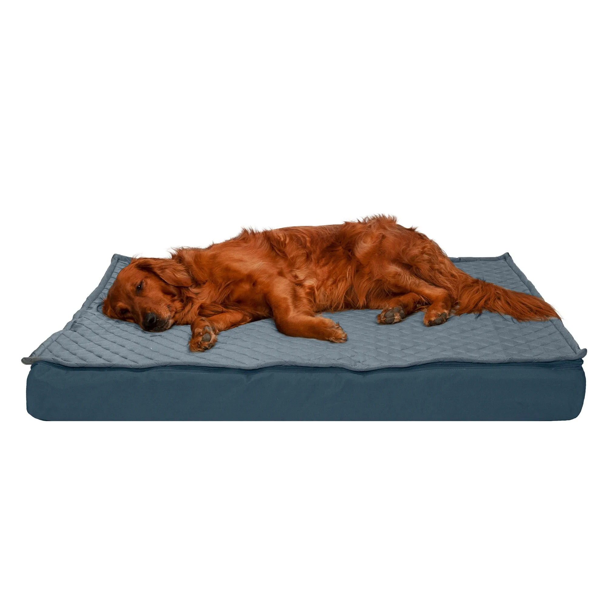 Deluxe Mattress Dog Bed - Indoor/Outdoor Quilt Top Convertible