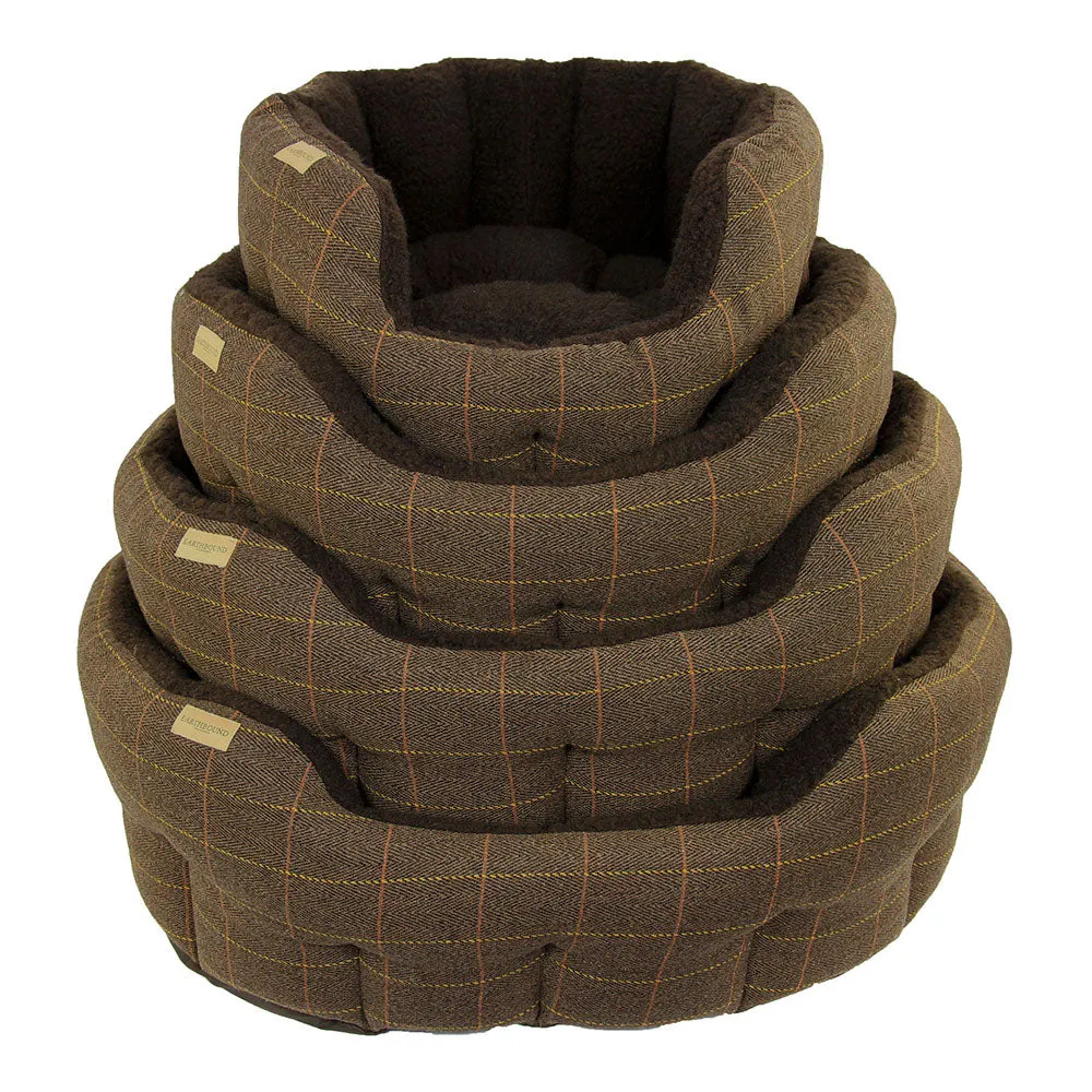 Earthbound Dog Beds Classic Tweed M