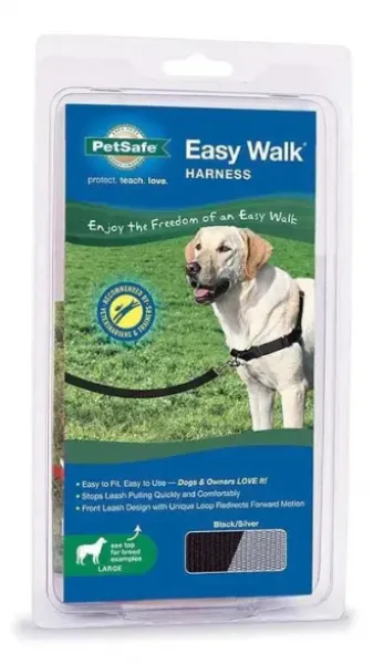 Easy Walk Harness Black Large