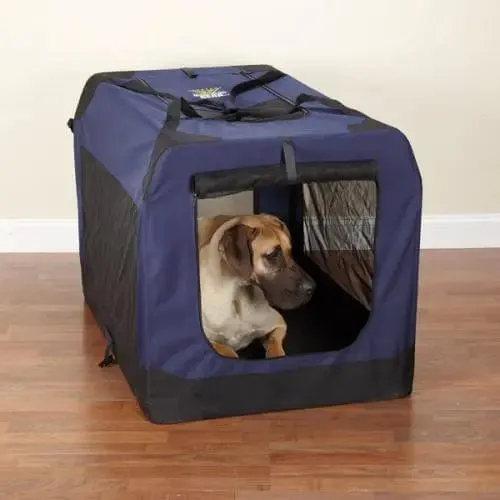 Explore GG Soft Dog Crate - Elevate Your Pet's Journey with Premium Comfort, Style, and Durability - Ultimate Collapsible Haven for On-the-Go Adventures and Stylish Home Retreats