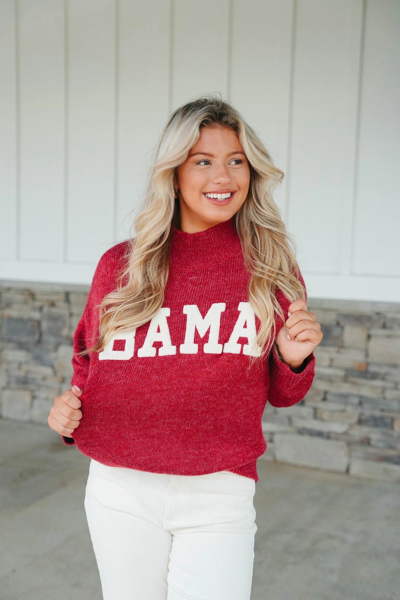 Gameday Social Bama Varsity TRL Sweater