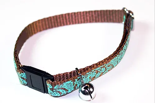 Goli Designs Flora & Fauna Cat Collar