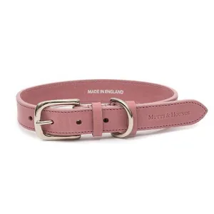 Heather Leather Dog Collar