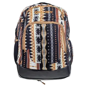 Hooey Ox Black Aztec Backpack BP064AZBK