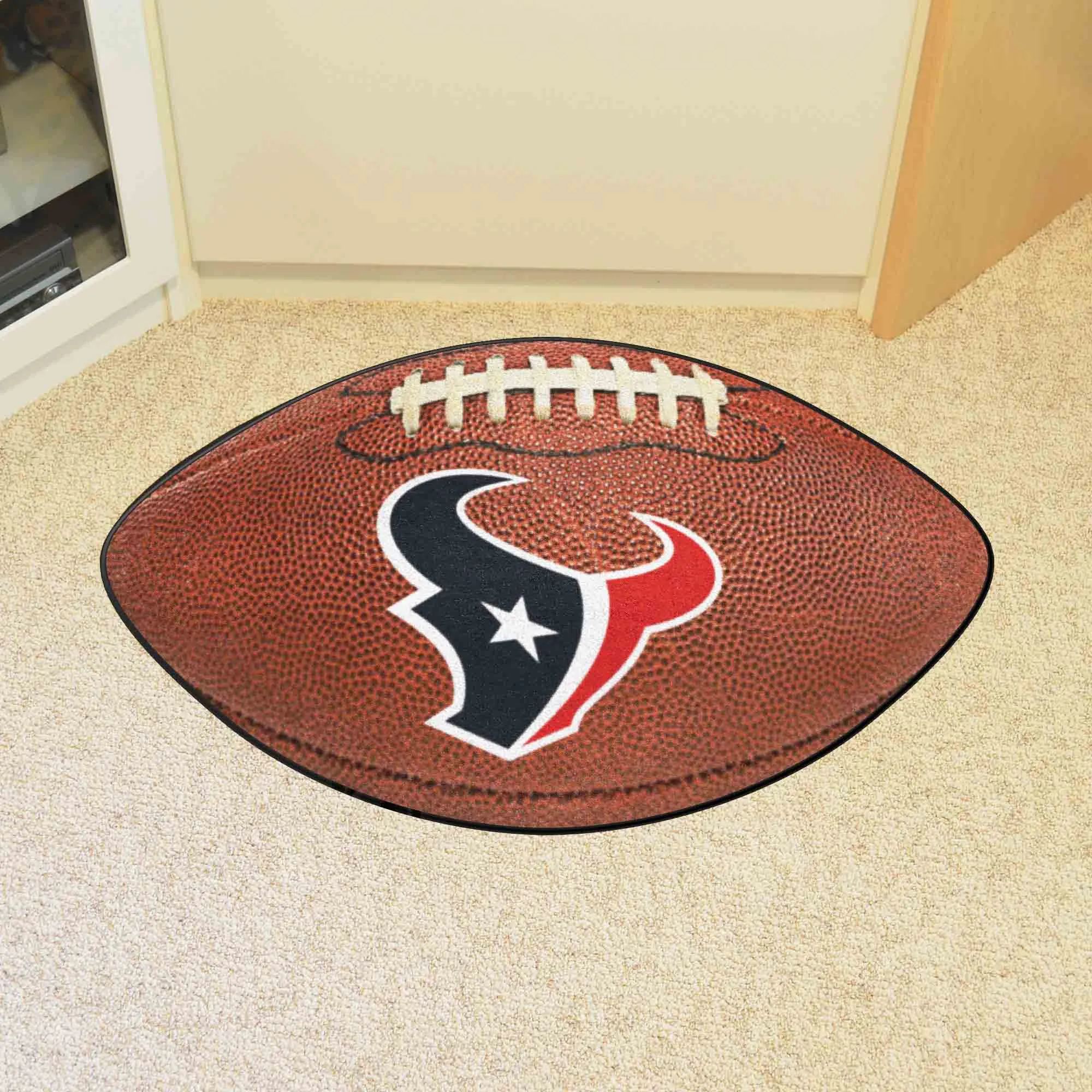 Houston Texans Football Rug - 20.5in. x 32.5in.