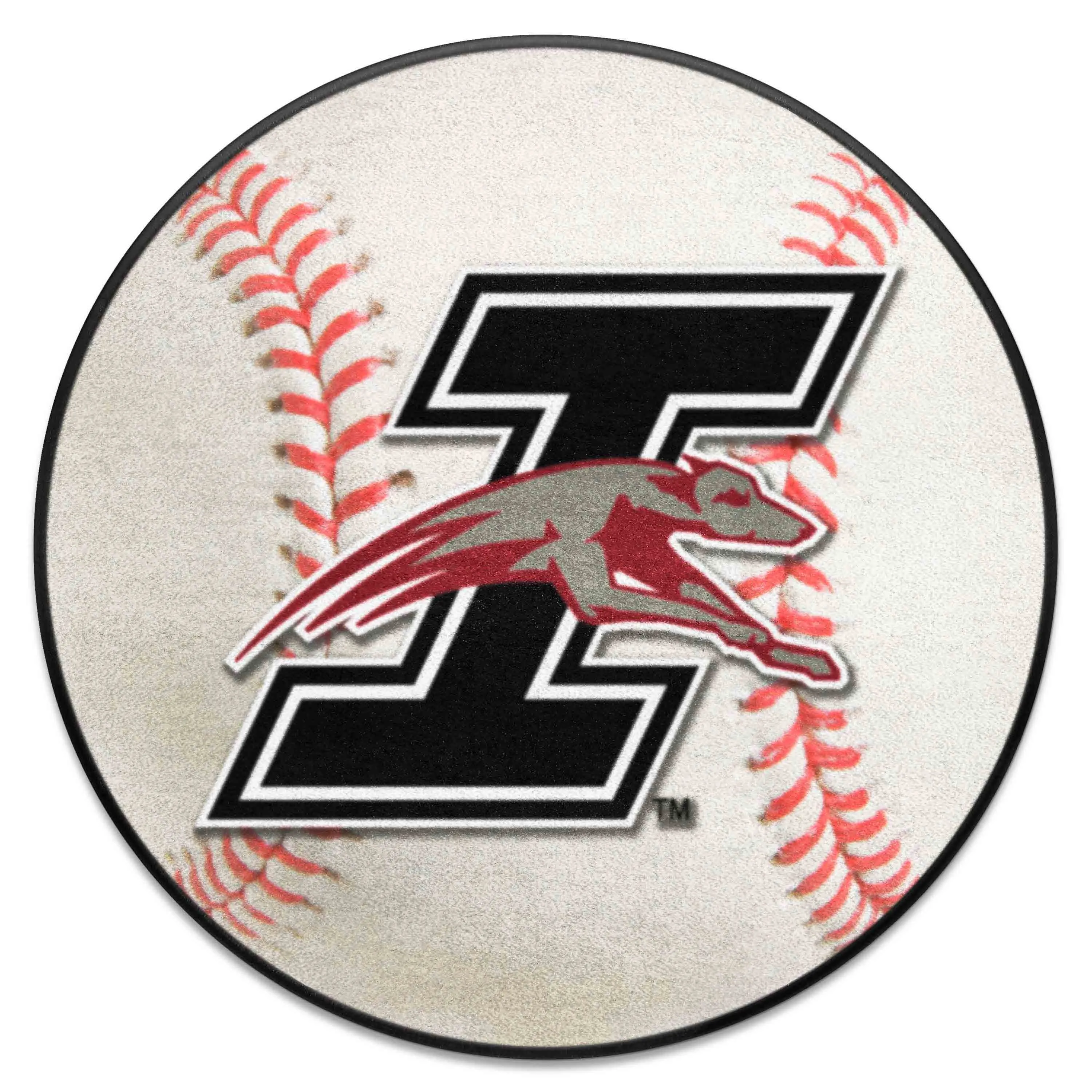 Indianapolis Greyhounds Baseball Rug - 27in. Diameter