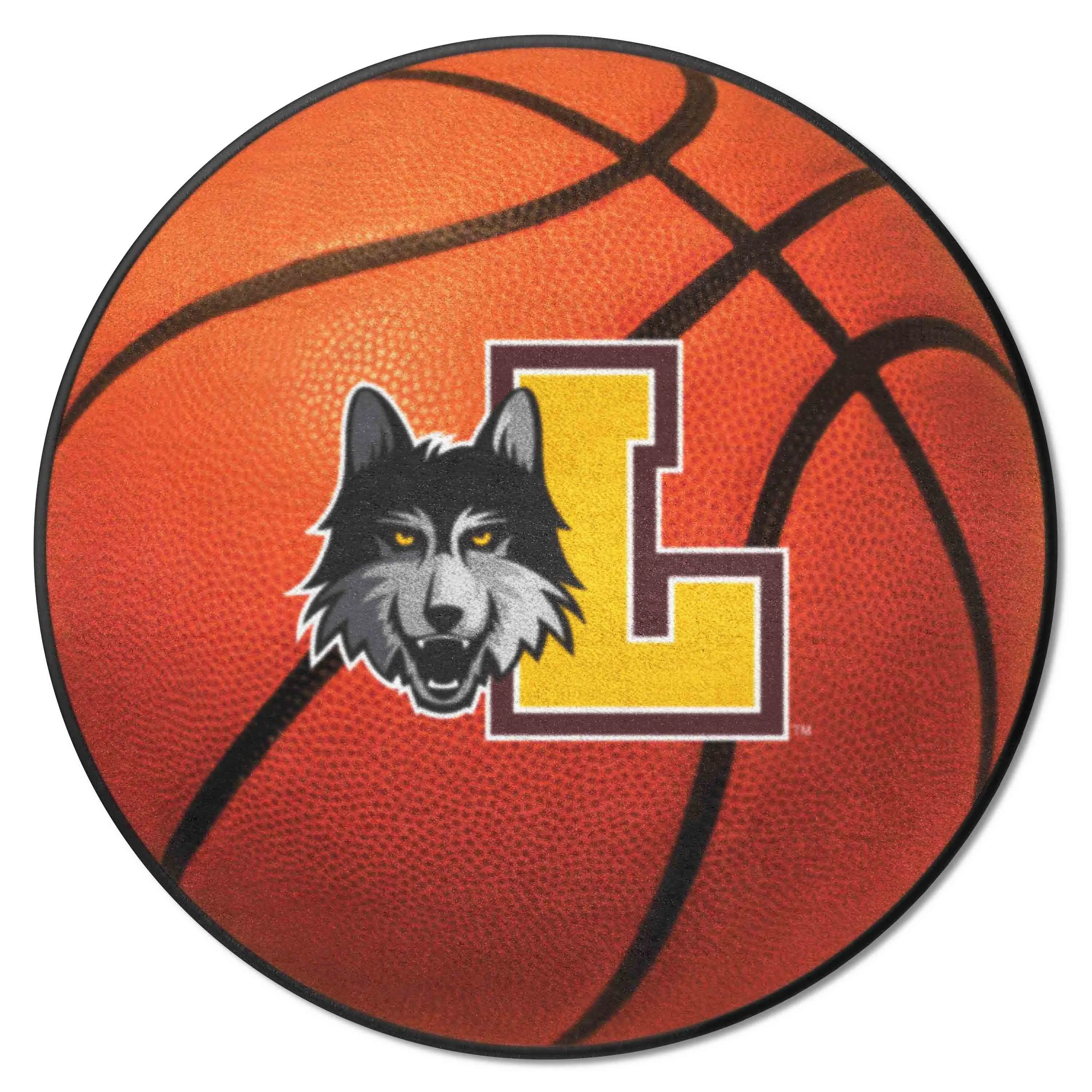 Loyola Chicago Ramblers Basketball Rug - 27in. Diameter