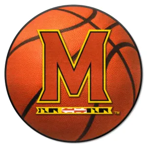 Maryland Terrapins Basketball Rug - 27in. Diameter