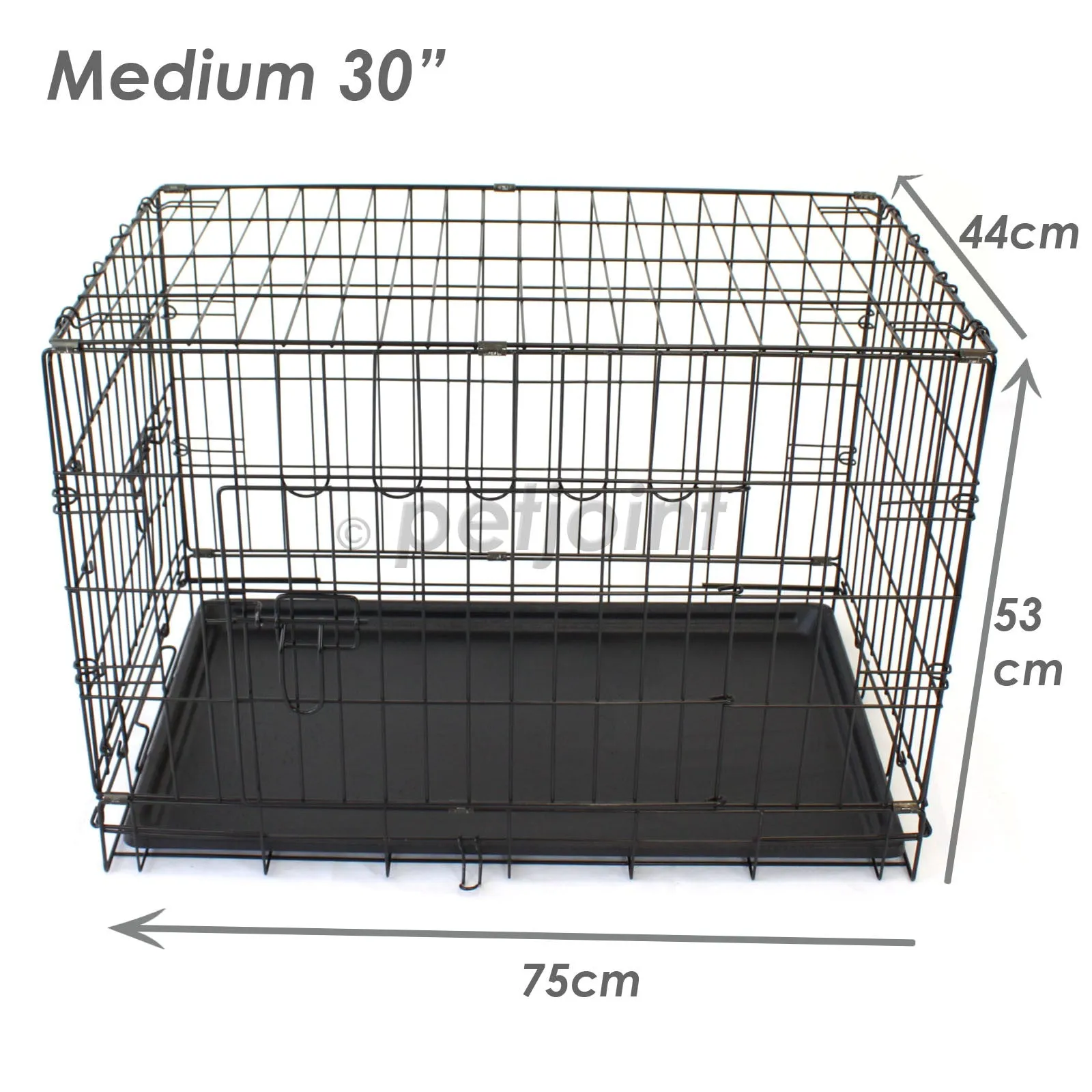 Pet Crate   Brown Waterproof Mat - Puppy Dog Cat Rabbit Hamster Kennel