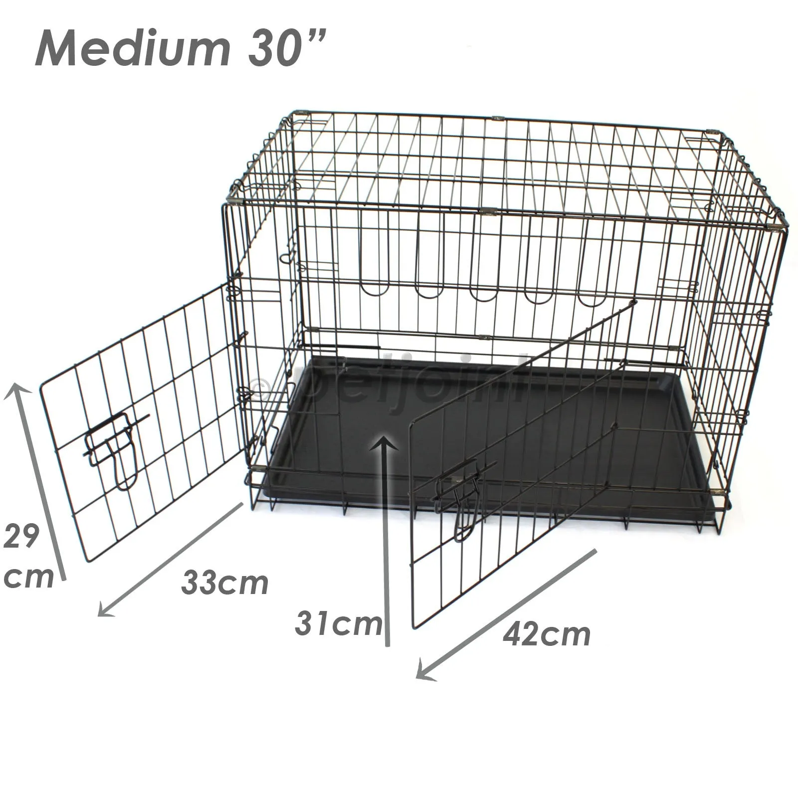 Pet Crate   Brown Waterproof Mat - Puppy Dog Cat Rabbit Hamster Kennel