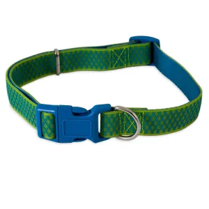 Petmate Green Grid Glow in the Dark Dog Collar