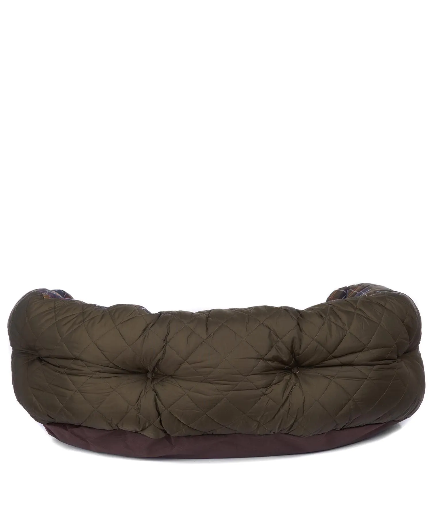 Quilted Dog Bed 35" Olive