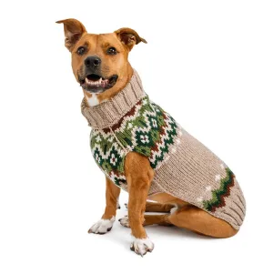 Ragg Wool Fairisle Dog Sweater