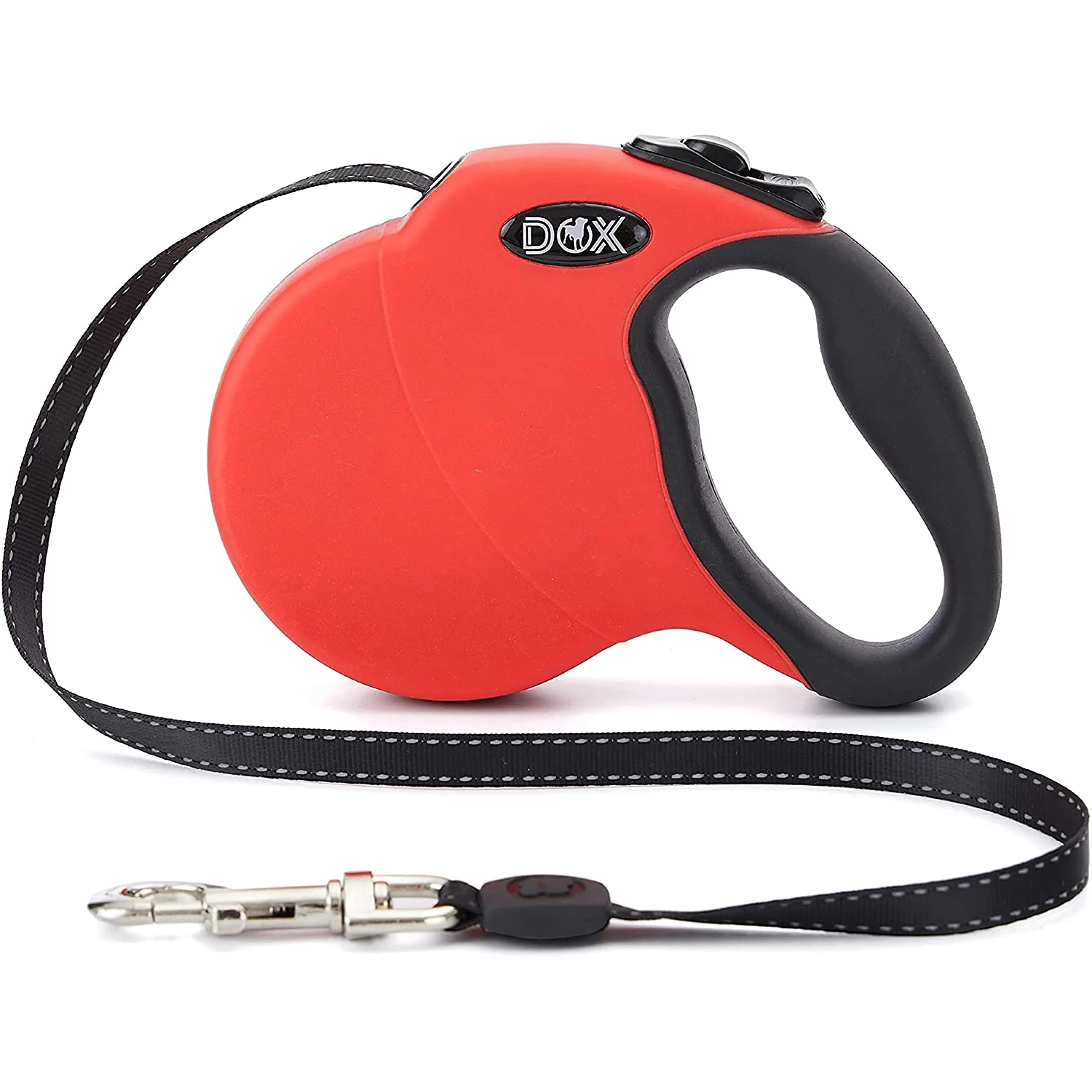 Retractable Dog Leash - Reflective - Dog Leash In Lots Of Colours & Sizes