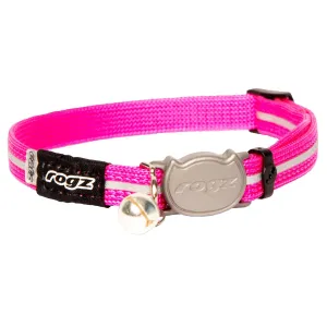 Rogz AlleyCat Safeloc Small Cat Collar Pink