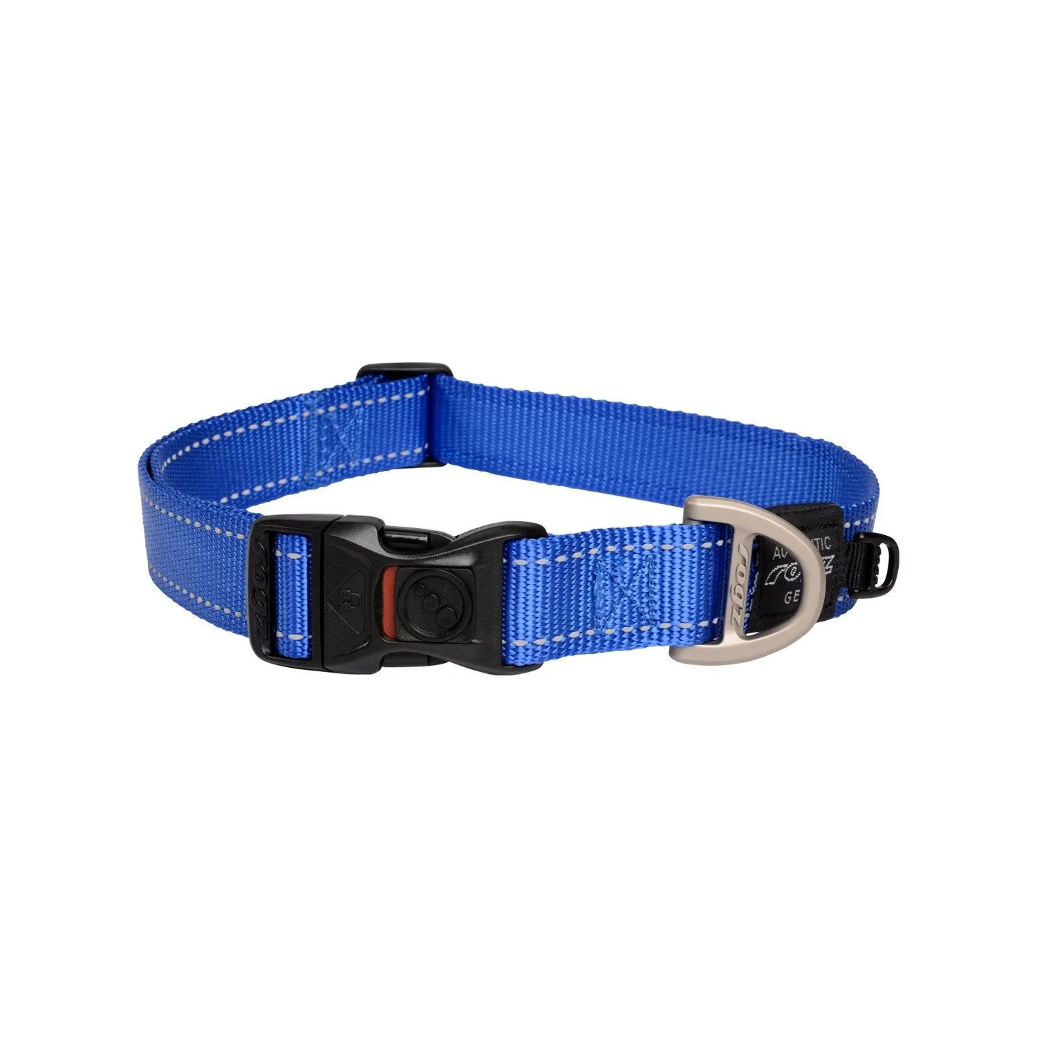 Rogz Classic Extra Large Dog Collar Blue