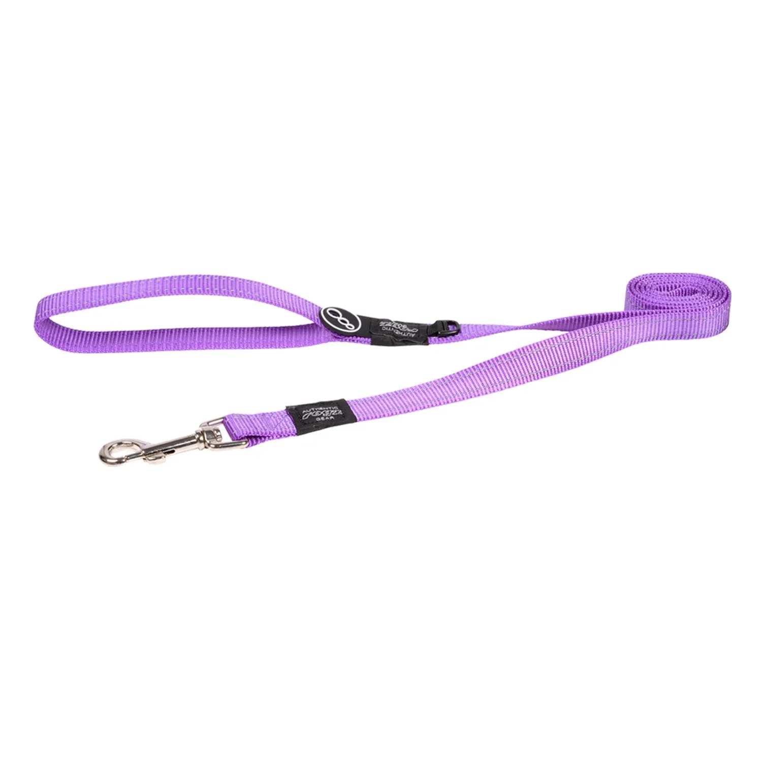 Rogz Classic Large Dog Lead Purple