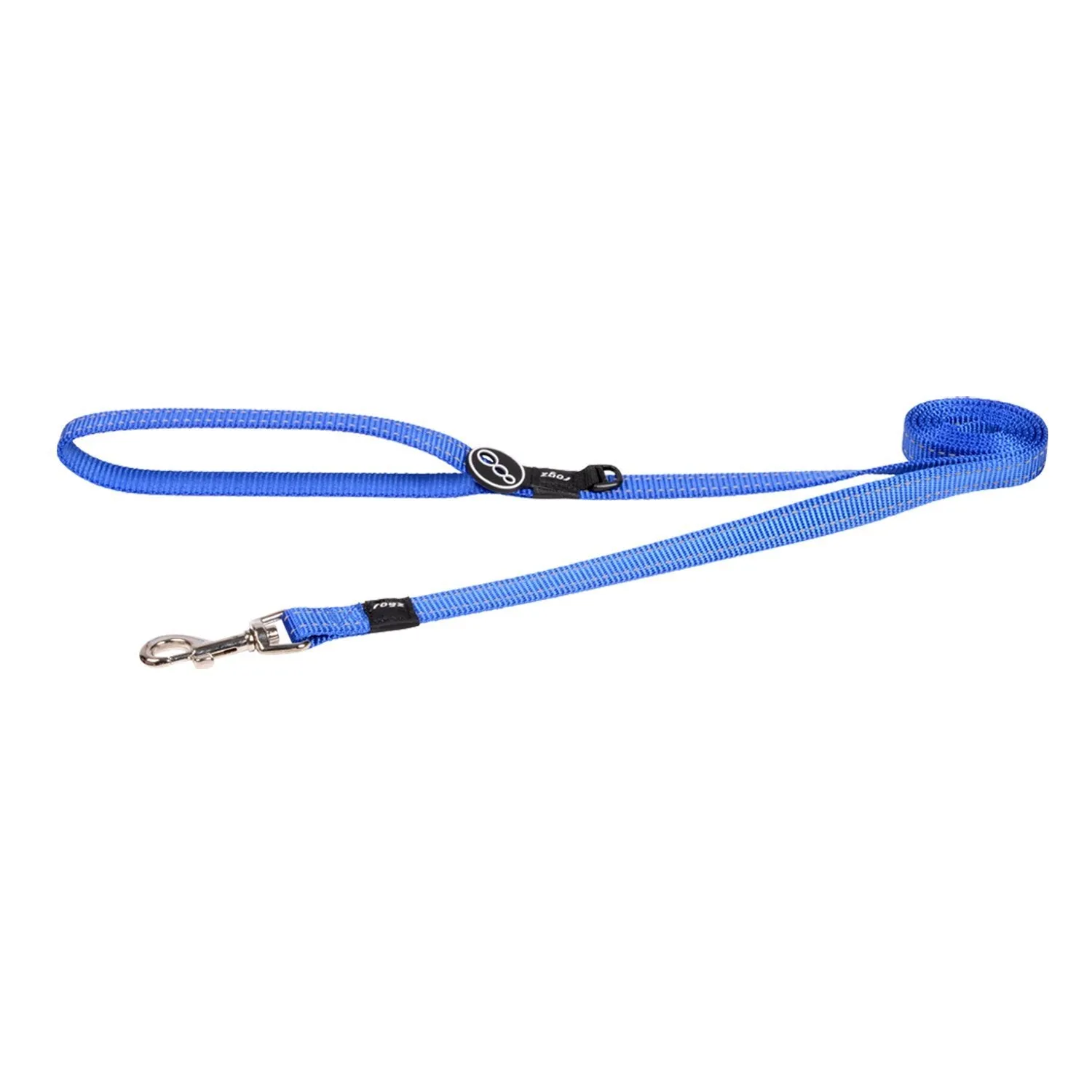 Rogz Classic Medium Dog Lead Blue