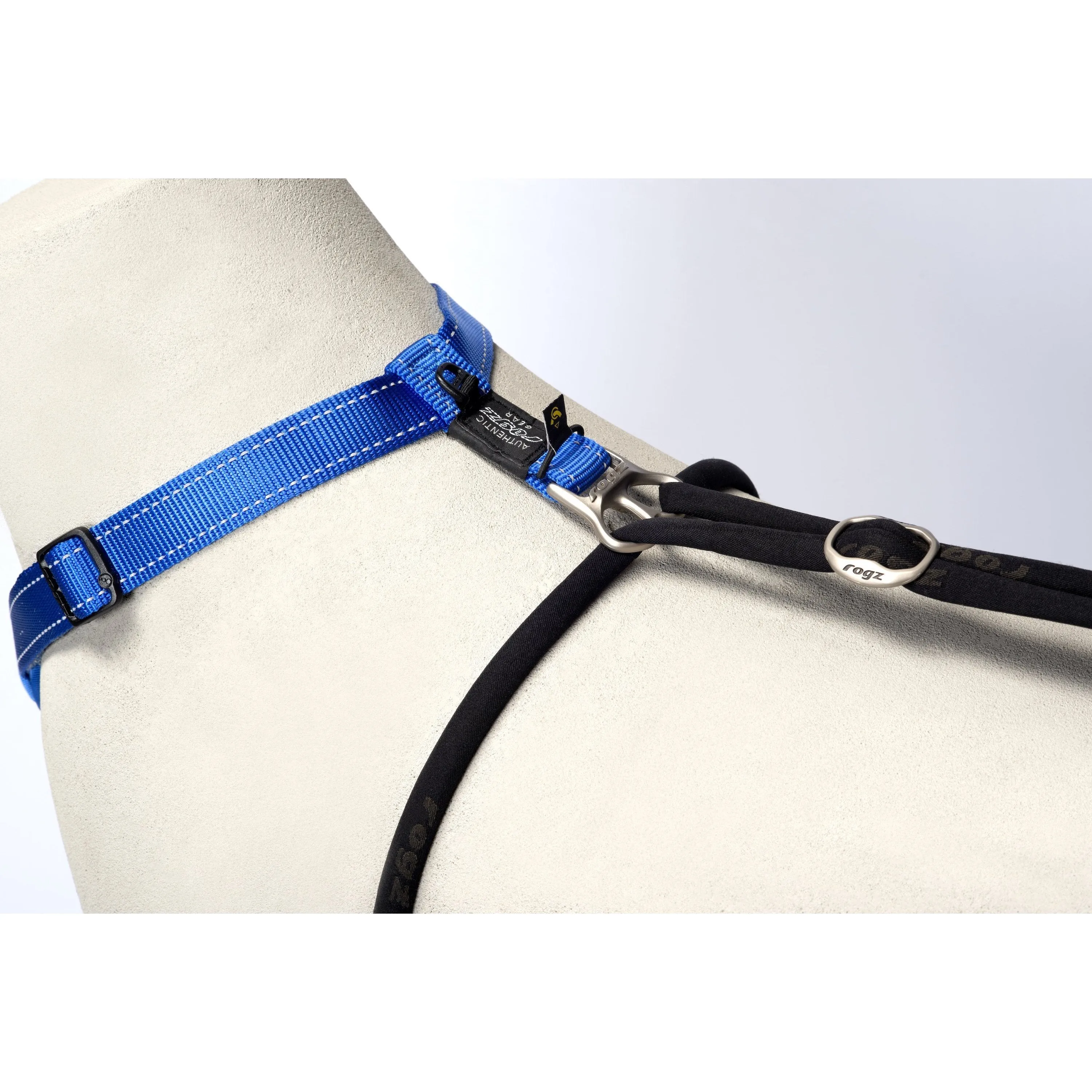 Rogz Control Stop Pull Dog Harness Black Extra Large