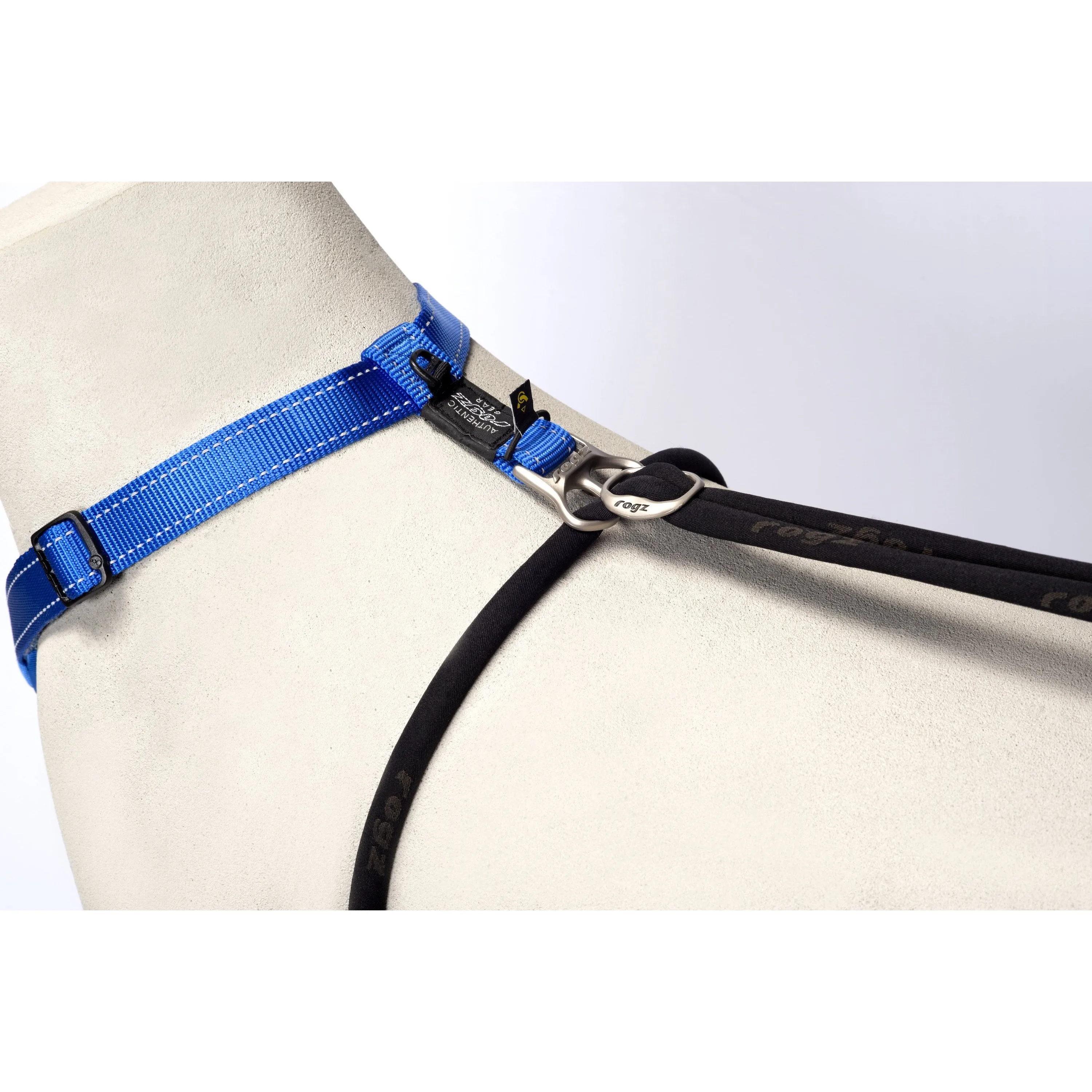 Rogz Control Stop Pull Dog Harness Black Medium